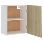 vidaXL Armadio Sospeso Rovere Sonoma 50x31x60 cm in Truciolato vidaXL Armadio Sospeso Rovere Sonoma 50x31x60 cm in Truciolato
