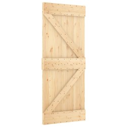 vidaXL Porta 85x210 cm in Legno Massello di Pino