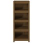 Libreria Marrone Miele 50x35x125,5 cm in Legno Massello di Pino Libreria Marrone Miele 50x35x125,5 cm in Legno Massello di Pino
