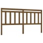 vidaXL Testiera per Letto ambra 206x4x100 cm in Legno Massello di Pino vidaXL Testiera per Letto ambra 206x4x100 cm in Legno Massello di Pino