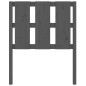 Testiera per Letto Grigia 80,5x4x100 cm Legno Massello di Pino Testiera per Letto Grigia 80,5x4x100 cm Legno Massello di Pino