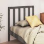 Testiera per Letto Grigia 96x4x100 cm in Legno Massello di Pino Testiera per Letto Grigia 96x4x100 cm in Legno Massello di Pino