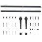 vidaXL Porta Scorrevole con Set Hardware 80x210 cm in Legno di Pino vidaXL Porta Scorrevole con Set Hardware 80x210 cm in Legno di Pino