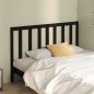 vidaXL Testiera per Letto Nera 156x4x100 cm in Legno Massello di Pino vidaXL Testiera per Letto Nera 156x4x100 cm in Legno Massello di Pino