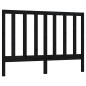 vidaXL Testiera per Letto Nera 156x4x100 cm in Legno Massello di Pino vidaXL Testiera per Letto Nera 156x4x100 cm in Legno Massello di Pino