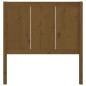 Testiera per Letto Miele 105,5x4x100 cm Legno Massello di Pino Testiera per Letto Miele 105,5x4x100 cm Legno Massello di Pino