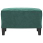 vidaXL Poggiapiedi Verde Scuro 60x50x41 cm in Velluto vidaXL Poggiapiedi Verde Scuro 60x50x41 cm in Velluto