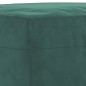 vidaXL Poggiapiedi Verde Scuro 60x50x41 cm in Velluto vidaXL Poggiapiedi Verde Scuro 60x50x41 cm in Velluto