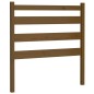 Testiera per Letto Miele 106x4x100 cm in Legno Massello di Pino