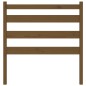 Testiera per Letto Miele 106x4x100 cm in Legno Massello di Pino
