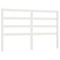 Testiera per Letto Bianca 156x4x100 cm Legno Massello di Pino Testiera per Letto Bianca 156x4x100 cm Legno Massello di Pino