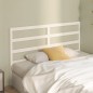 Testiera per Letto Bianca 156x4x100 cm Legno Massello di Pino Testiera per Letto Bianca 156x4x100 cm Legno Massello di Pino