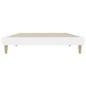 vidaXL Giroletto Bianco 90x190 cm in Legno Multistrato vidaXL Giroletto Bianco 90x190 cm in Legno Multistrato