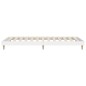 vidaXL Giroletto Bianco 90x190 cm in Legno Multistrato vidaXL Giroletto Bianco 90x190 cm in Legno Multistrato