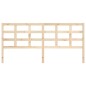 Testiera per Letto 205,5x4x100 cm in Legno Massello di Pino Testiera per Letto 205,5x4x100 cm in Legno Massello di Pino