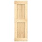 vidaXL Porta Scorrevole con Set Hardware 70x210 cm Legno Massello Pino