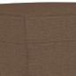 vidaXL Poggiapiedi Marrone 70x55x41 cm in Tessuto vidaXL Poggiapiedi Marrone 70x55x41 cm in Tessuto