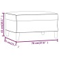 vidaXL Poggiapiedi Marrone 70x55x41 cm in Tessuto vidaXL Poggiapiedi Marrone 70x55x41 cm in Tessuto