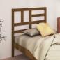 Testiera per Letto Miele 106x4x104 cm in Legno Massello di Pino Testiera per Letto Miele 106x4x104 cm in Legno Massello di Pino
