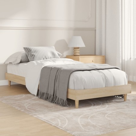 vidaXL Giroletto Rovere Sonoma 75x190 cm in Legno Multistrato