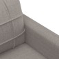 vidaXL Set di Divani 4 pz con Cuscini Tortora in Tessuto vidaXL Set di Divani 4 pz con Cuscini Tortora in Tessuto