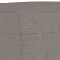 vidaXL Poggiapiedi Tortora 70x55x41 cm in Tessuto vidaXL Poggiapiedi Tortora 70x55x41 cm in Tessuto