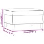 vidaXL Poggiapiedi Tortora 70x55x41 cm in Tessuto vidaXL Poggiapiedi Tortora 70x55x41 cm in Tessuto