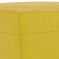 vidaXL Poggiapiedi Giallo 60x50x41 cm in Velluto vidaXL Poggiapiedi Giallo 60x50x41 cm in Velluto