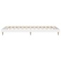 vidaXL Giroletto Bianco 75x190 cm in Legno Multistrato