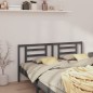 Testiera per Letto Grigia 166x4x100cm in Legno Massello di Pino Testiera per Letto Grigia 166x4x100cm in Legno Massello di Pino