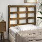 Testiera per Letto Marrone Miele 105,5x4x100cm in Pino Massello Testiera per Letto Marrone Miele 105,5x4x100cm in Pino Massello