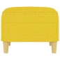 vidaXL Poggiapiedi Giallo Chiaro 60x50x41 cm in Tessuto vidaXL Poggiapiedi Giallo Chiaro 60x50x41 cm in Tessuto