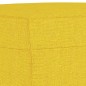 vidaXL Poggiapiedi Giallo Chiaro 60x50x41 cm in Tessuto vidaXL Poggiapiedi Giallo Chiaro 60x50x41 cm in Tessuto