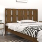 Testiera per Letto Miele 155,5x4x100 cm Legno Massello di Pino Testiera per Letto Miele 155,5x4x100 cm Legno Massello di Pino
