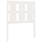 Testiera per Letto Bianca 80,5x4x100 cm Legno Massello di Pino Testiera per Letto Bianca 80,5x4x100 cm Legno Massello di Pino
