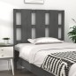 Testiera per Letto Grigia 95,5x4x100 cm Legno Massello di Pino Testiera per Letto Grigia 95,5x4x100 cm Legno Massello di Pino