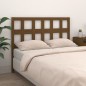 vidaXL Testiera Letto ambra 205,5x4x100 cm in Legno Massello di Pino vidaXL Testiera Letto ambra 205,5x4x100 cm in Legno Massello di Pino