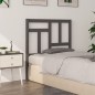 Testiera per Letto Grigia 95,5x4x100 cm Legno Massello di Pino Testiera per Letto Grigia 95,5x4x100 cm Legno Massello di Pino