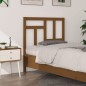 Testiera per Letto Miele 95,5x4x100cm in Legno Massello di Pino Testiera per Letto Miele 95,5x4x100cm in Legno Massello di Pino