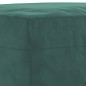 vidaXL Poggiapiedi Verde Scuro 70x55x41 cm in Velluto vidaXL Poggiapiedi Verde Scuro 70x55x41 cm in Velluto