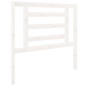 vidaXL Testiera per Letto Bianca 96x4x100 cm in Legno Massello di Pino vidaXL Testiera per Letto Bianca 96x4x100 cm in Legno Massello di Pino