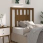 Testiera per Letto Miele 81x4x100 cm in Legno Massello di Pino Testiera per Letto Miele 81x4x100 cm in Legno Massello di Pino