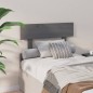 Testiera per Letto Grigia 93,5x3x81cm in Legno Massello di Pino Testiera per Letto Grigia 93,5x3x81cm in Legno Massello di Pino