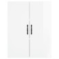 vidaXL Credenza Bianco Lucido 69,5x34x180 cm in Legno Multistrato vidaXL Credenza Bianco Lucido 69,5x34x180 cm in Legno Multistrato