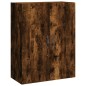 vidaXL Credenza Rovere Fumo 69,5x34x180 cm in Legno Multistrato vidaXL Credenza Rovere Fumo 69,5x34x180 cm in Legno Multistrato
