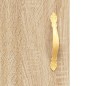 vidaXL Armadietti a Parete 2 pz Rovere Sonoma in Legno Multistrato vidaXL Armadietti a Parete 2 pz Rovere Sonoma in Legno Multistrato