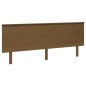 Testiera per Letto Miele 204x6x82,5cm in Legno Massello di Pino Testiera per Letto Miele 204x6x82,5cm in Legno Massello di Pino