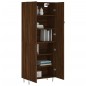 vidaXL Credenza Rovere Marrone 69,5x34x180 cm in Legno Multistrato vidaXL Credenza Rovere Marrone 69,5x34x180 cm in Legno Multistrato