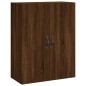 vidaXL Credenza Rovere Marrone 69,5x34x180 cm in Legno Multistrato vidaXL Credenza Rovere Marrone 69,5x34x180 cm in Legno Multistrato