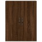vidaXL Credenza Rovere Marrone 69,5x34x180 cm in Legno Multistrato vidaXL Credenza Rovere Marrone 69,5x34x180 cm in Legno Multistrato